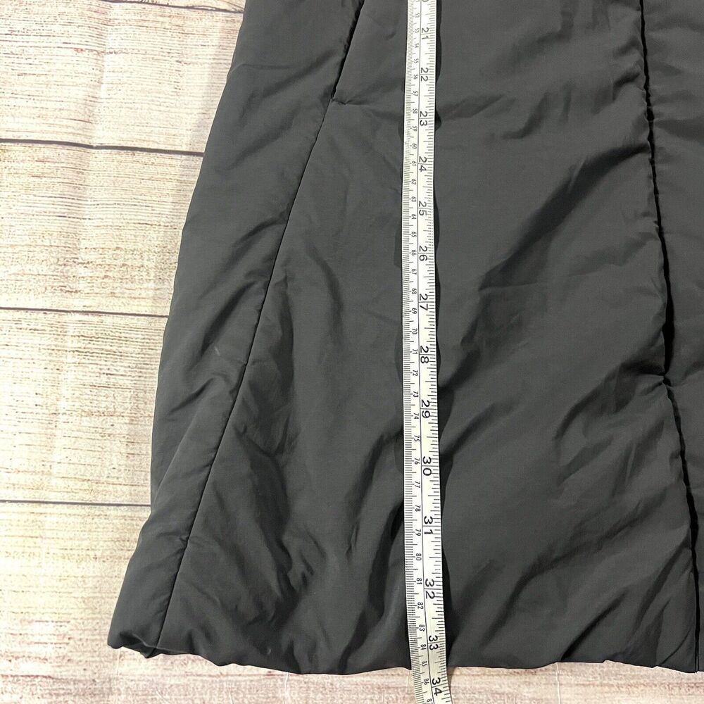 Ministry Of Supply Women’s Black Lightweight Long Puffer Jacket Size S - Picture 10 of 10